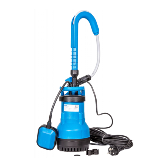 pumpa BLUE LINE PSDR250PS Translation Of The Original Instruction Manual