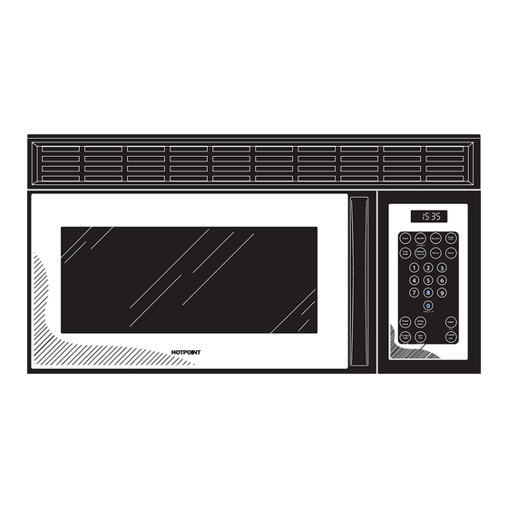 Hotpoint RVM1535MMSA Installation Instructions