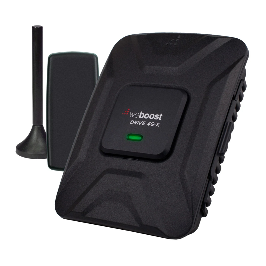 weBoost Drive 4G-X Manual