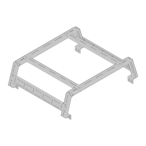 Victory 4x4 ADVENTURE BED RACK Install Instructions Manual