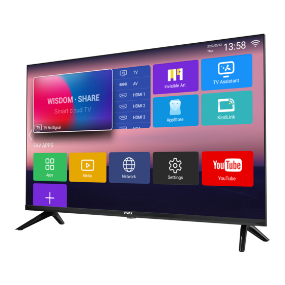 Vivax LED TV-32LE131T2S2SM Manual