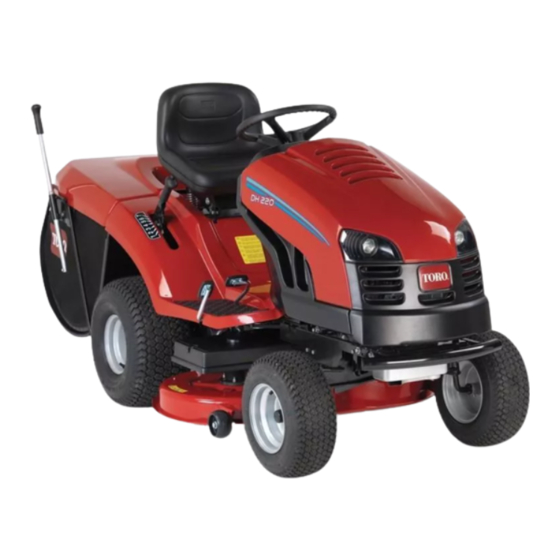 Toro DH 220 Operator's Manual