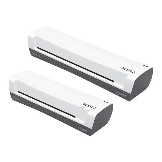 LEITZ iLAM HOME A3 Instructions For Use Manual