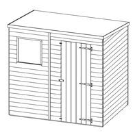 Mercia Garden Products 01DTOVPN0705SDFW-V3 Assembly Instructions Manual