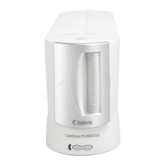 Canon CanoScan FS4000US Brochure & Specs