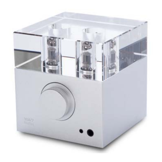 Woo Audio WA7 Fireflies Owner's Manual