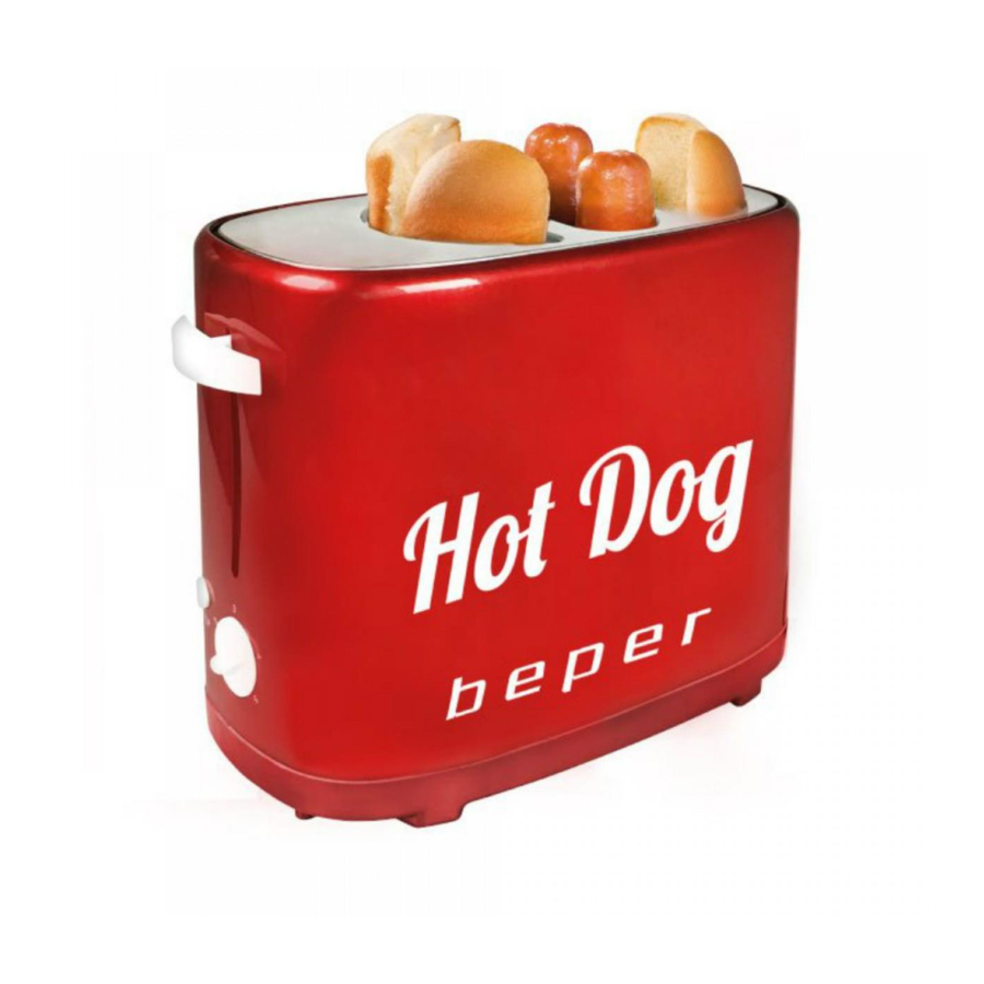 Beper HOT DOG PARTY Use Instructions