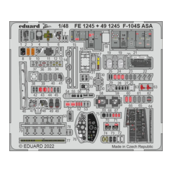 Eduard FE 1245 Quick Start Manual