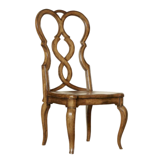 Hooker Furniture Splatback 1595-75310G-BRN Assembly Instruction