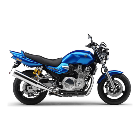 Yamaha XJR 1300 Manual