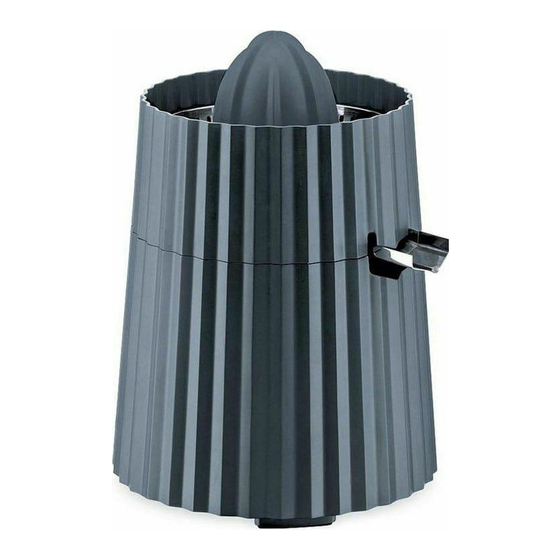 Alessi Plisse Instructions Manual