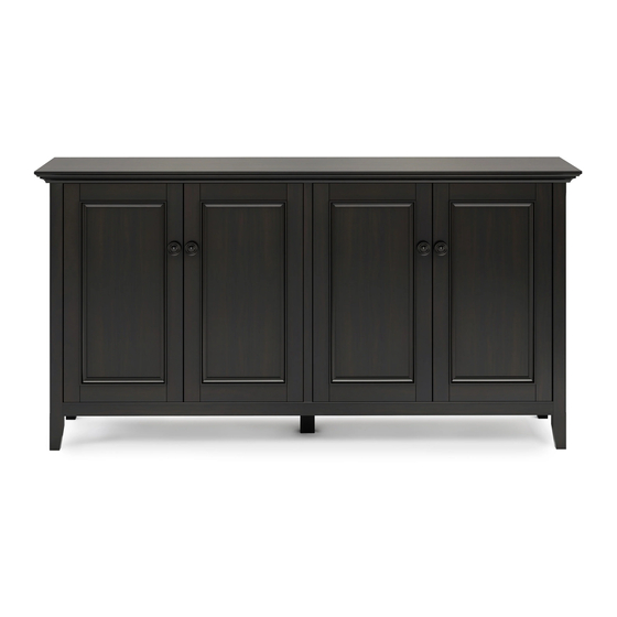 SIMPLIHOME Amherst AXCAMH53-HIC Manuals