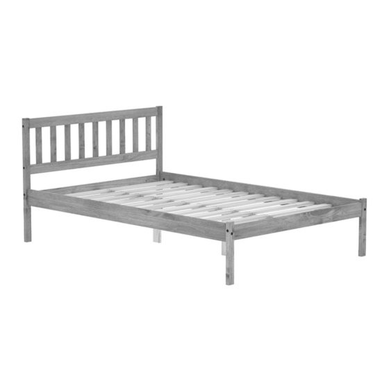 Happy Beds Lisbon 4FT6 Assembly Instructions Manual