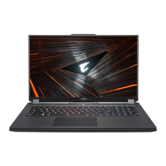 AORUS 17 Quick Start Manual