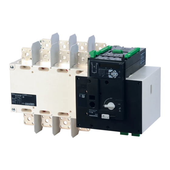 socomec ATyS 200A Quick Start