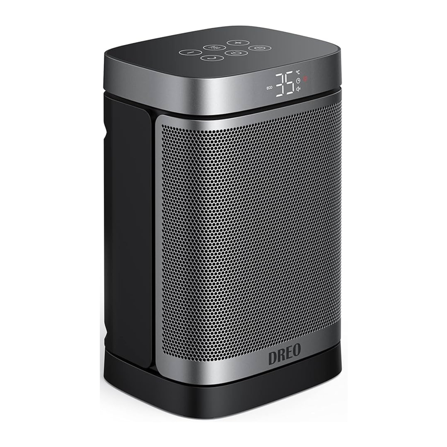 Dreo DR-HSHS004A - Electric Space Heater Manual