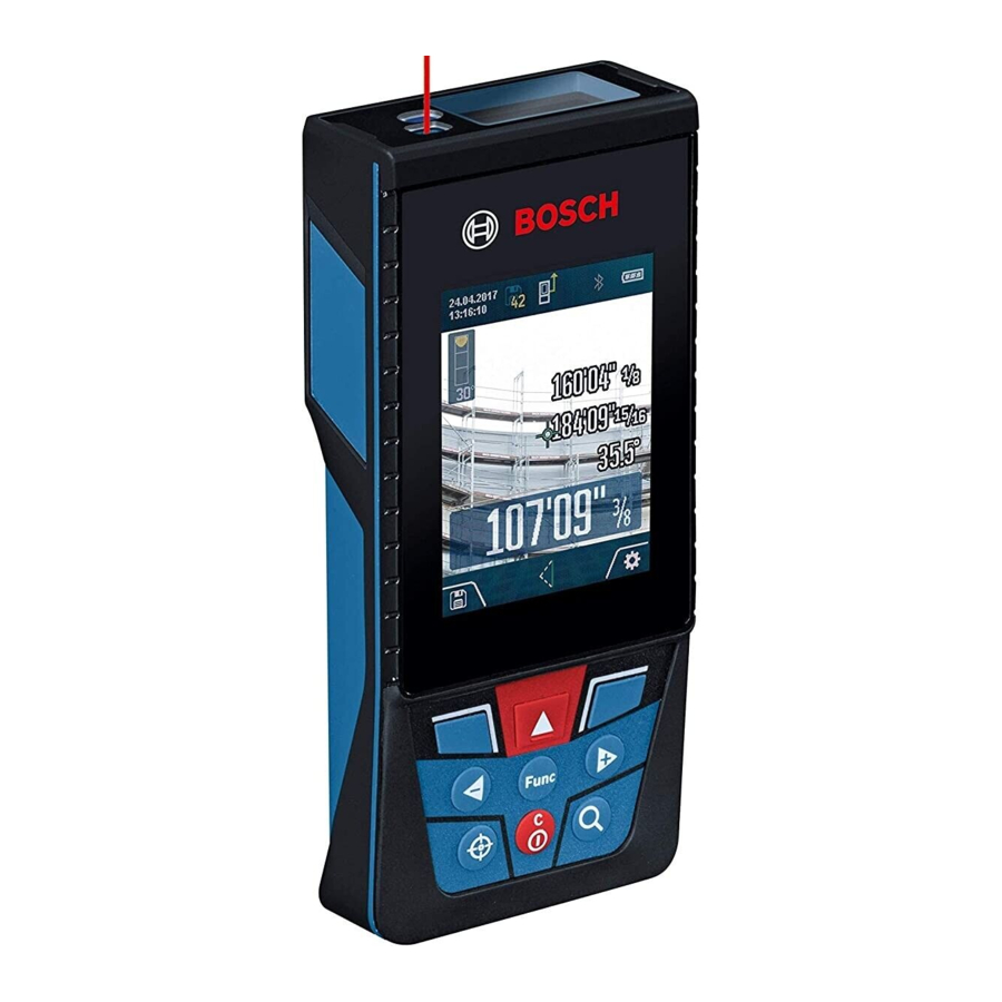 Bosch GLM400C Manual