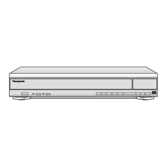Panasonic DVD-CP72P Service Manual