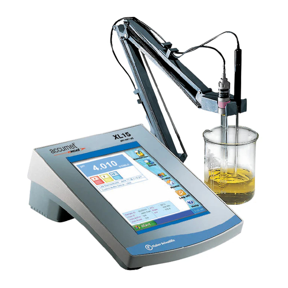 Fisher Scientific XL15 User Manual