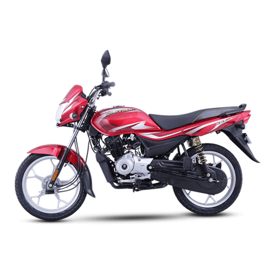 Bajaj Platina 110 Owner's Manual