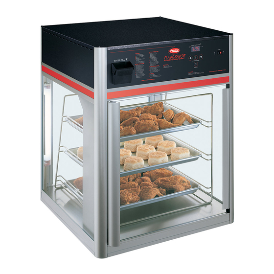 Hatco FLAV-R-SAVOR FSD Series Installation And Operating Manual
