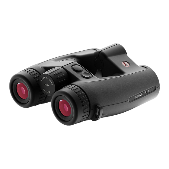 Leica GEOVID PRO Instruction Manual
