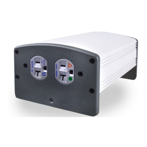 PS Audio Ultimate Outlet Operation Manual