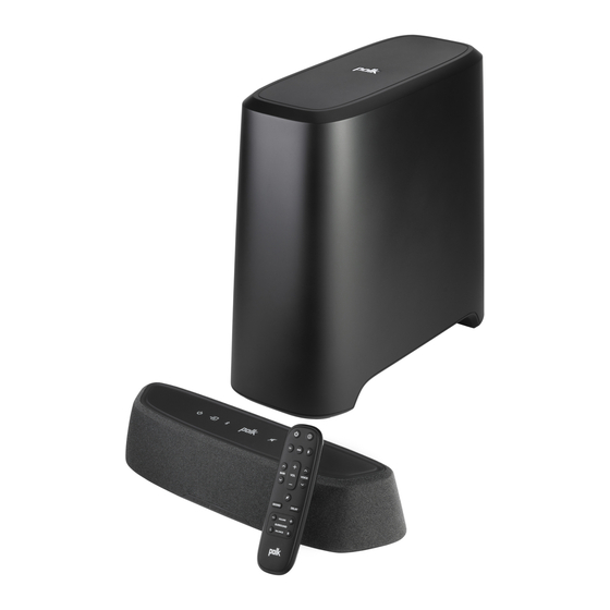 Polk Mono MagniFi Mini AX Quick Start Manual