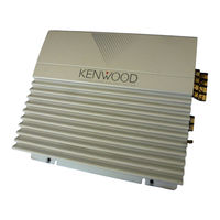 Kenwood KAC-646 Instruction Manual