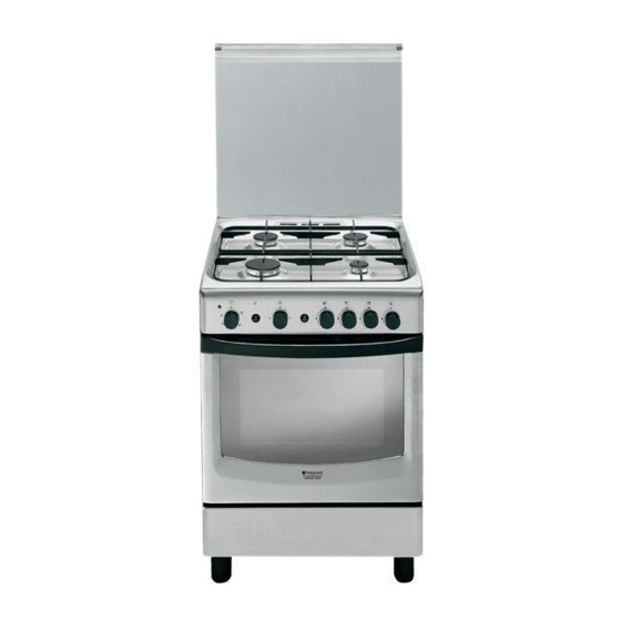 Hotpoint Ariston CG64SG1 F/HA Operating Instructions Manual