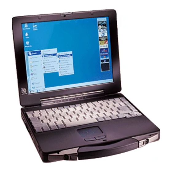 Panasonic Toughbook CF-71 Series Operating Instructions Manual