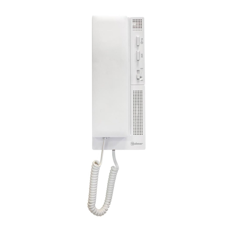 golmar T562 GB2 User Manual