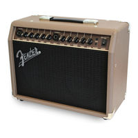 Fender Acoustasonic 40 Owner's Manual