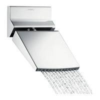 Hans Grohe Raindance Rainfall 150 Instructions For Use/Assembly Instructions