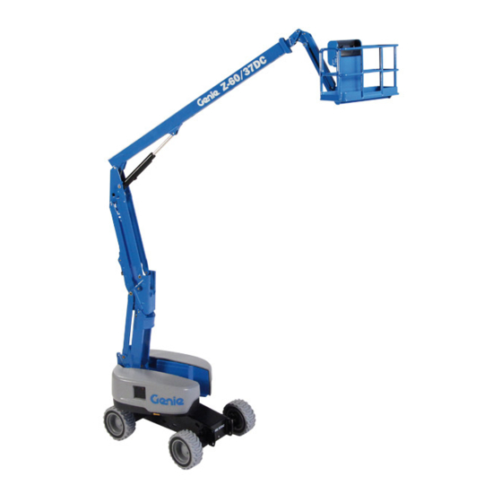 Terex Genie Z-60/37DC Operator's Manual