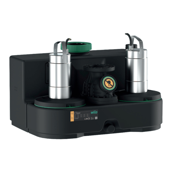 Wilo DrainLift SANI-L Series Installation And Operating Instructions Manual