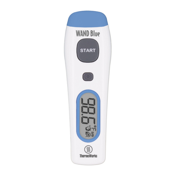 ThermoWorks WAND Blue Operating Instructions