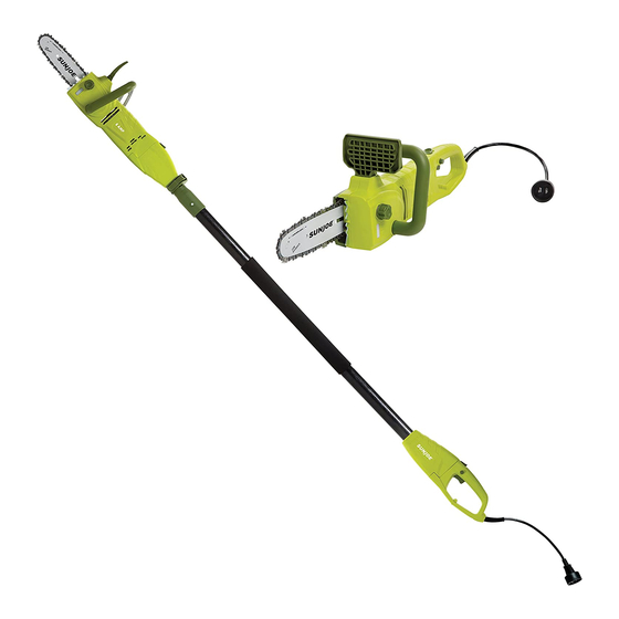 sunjoe SWJ806E Operator's Manual