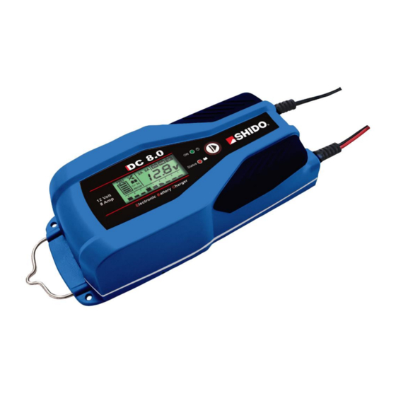 Shido DC 8.0 Instructions For Use Manual