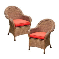 Royal garden Hacienda Wicker Dining Chair HHTDCH204 Assembly Instructions Manual