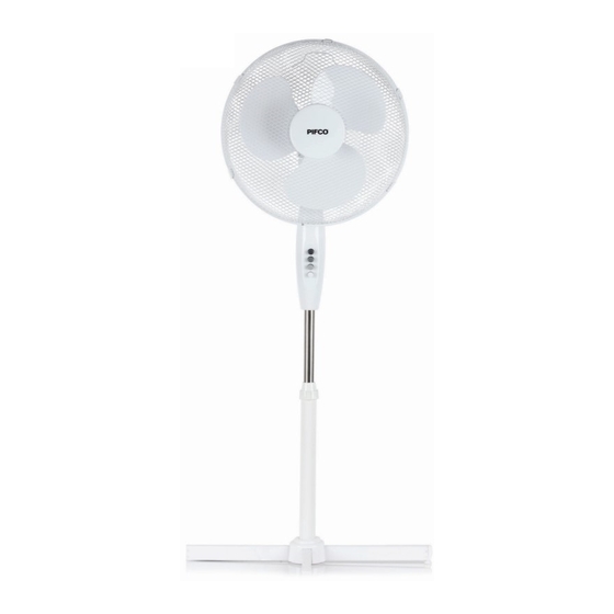 User Manuals: Pifco P40010 Pedestal Fan