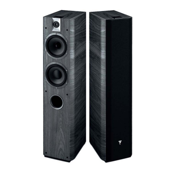 Focal Chorus 716 Floor-standing Speaker Manuals