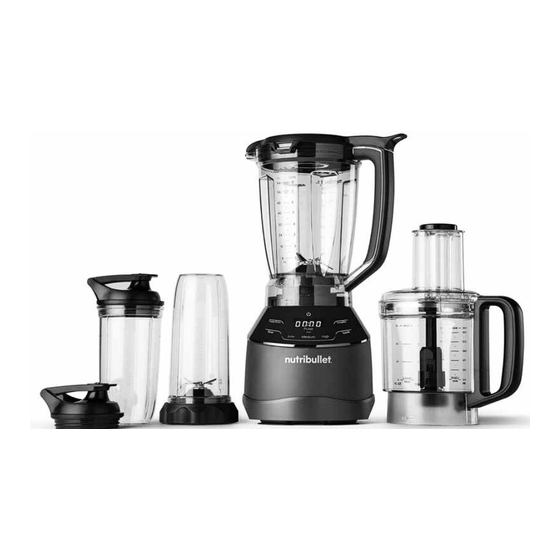 NUTRIBULLET TRIPLE PREP SYSTEM User Manual
