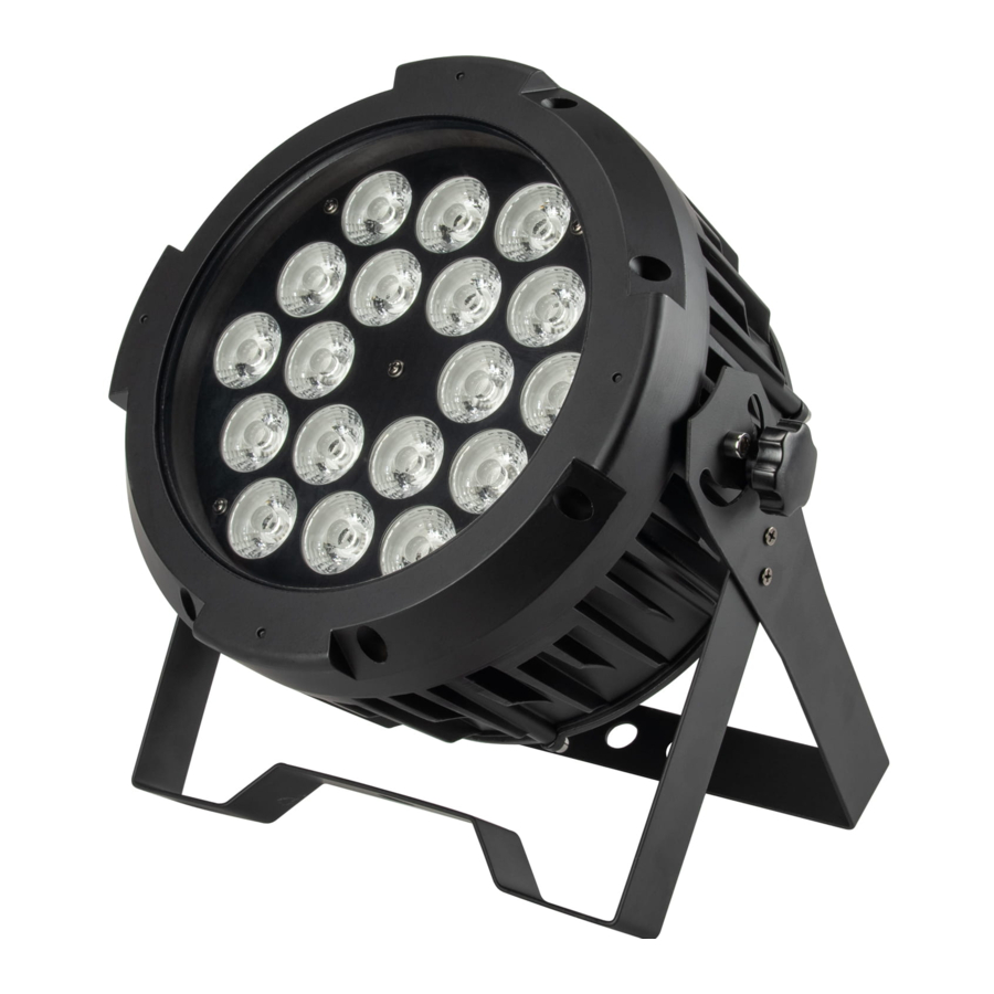 Flash DJ Series, LED PAR 18x10W IP65 ver.II Manual