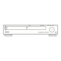 Sony DAV-S500 - Compact Av System Operating Instructions Manual
