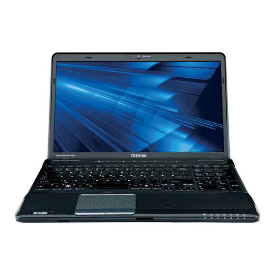 Toshiba Sattelite A665D User Manual