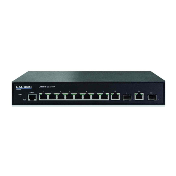 Lancom GS-2310P User Manual