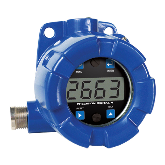 PRECISION DIGITAL PD663 User Manual