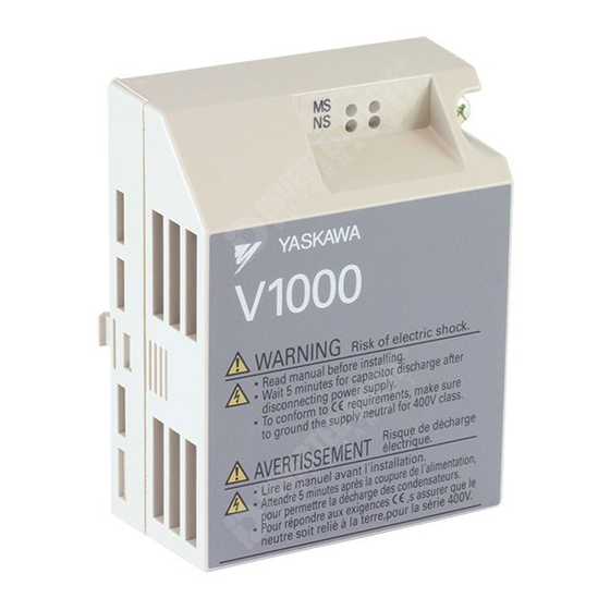 YASKAWA PROFINET V1000 Technical Manual
