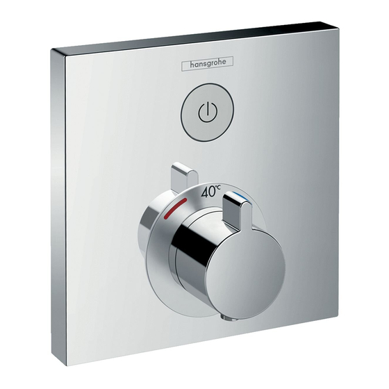 Hans Grohe ShowerSelect Instructions For Use/Assembly Instructions